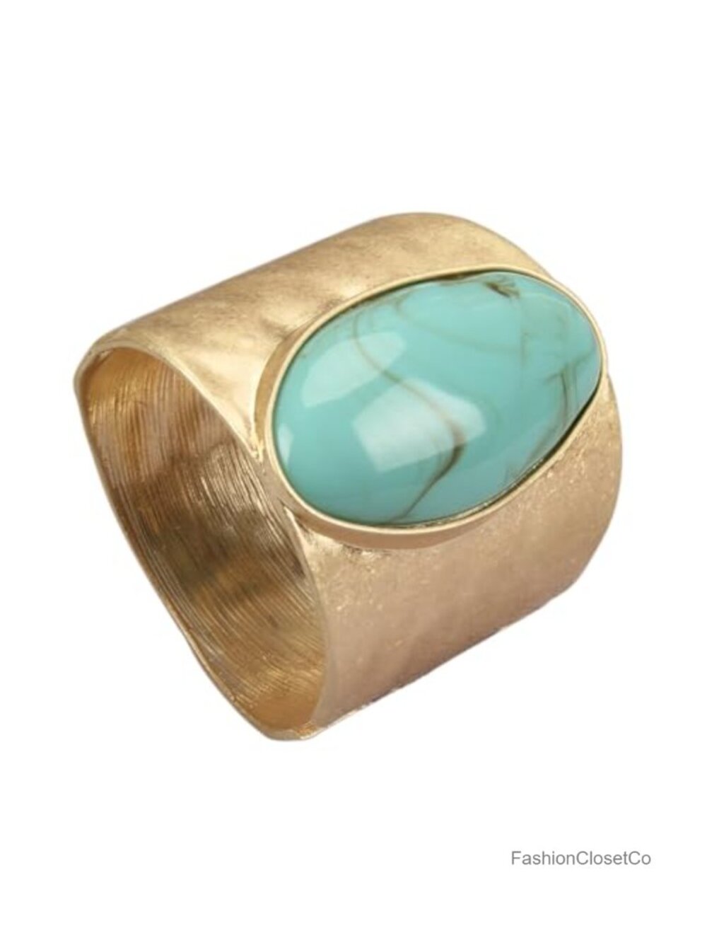 Chunky Gold Cuff Bracelet for Women - Wide Copper Bangle, Statement Jewelry